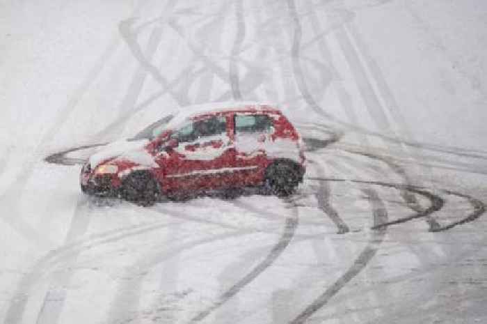 11 counties in England face snow next week with 10cm per hour set to fall