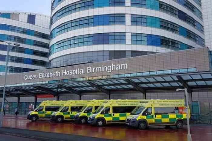 How long Birmingham hospital patients left waiting for a bed - and it's the 'longest across nation'