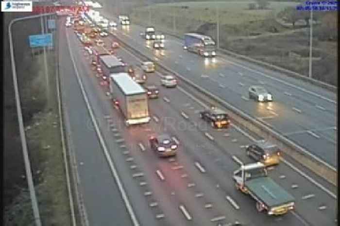 Live M25 updates as crash involving lorry causing long delays