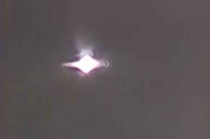 'I'd like to think it was a UFO' - Stokie Craig spots this mysterious light