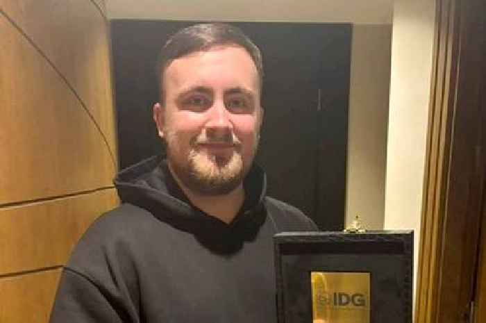 Luke Littler gets 24-carat gold iPhone as teen darts ace 'winning at life right now'