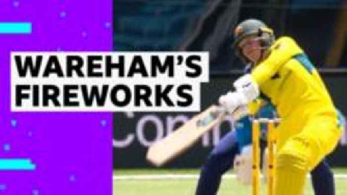 Wareham's cameo caps off brilliant Australia innings