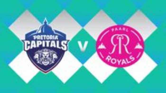 Pretoria Capitals v Paarl Royals - SA20 scorecard