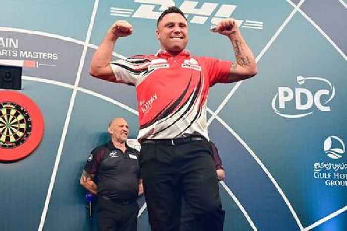 Welsh darts star Gerwyn Price defies odds to hit 147 snooker break