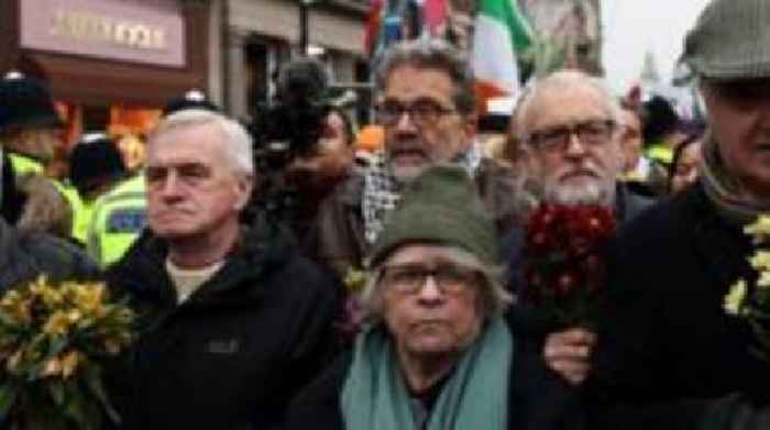 Corbyn and McDonnell face police interview after pro-Palestinian rally