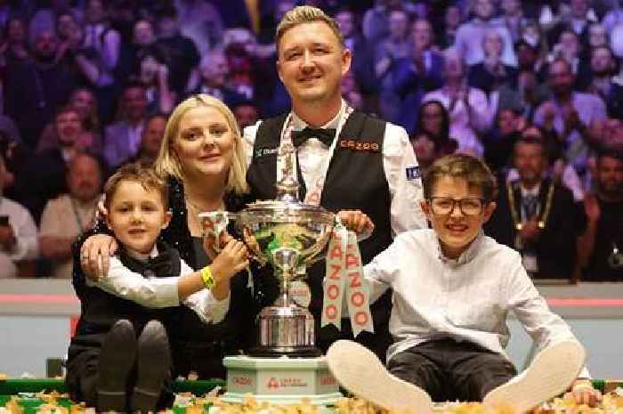 Kyren Wilson's wife suffered stroke and son had surgery before Masters final run