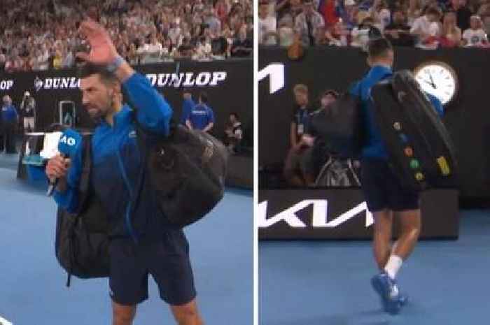 Novak Djokovic snubs Australian Open interview and walks off to crowd boos