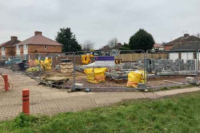 New Taunton council houses being built on former pub site