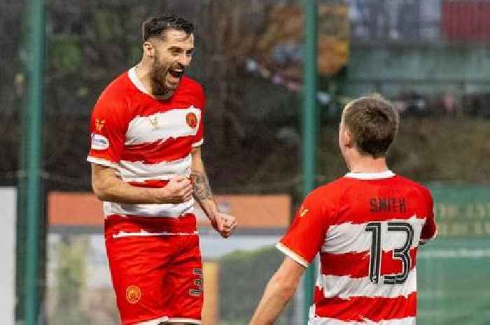 Hamilton Accies ace Stephen Hendrie 'forgot how to celebrate' after rare goal in win over Musselburgh