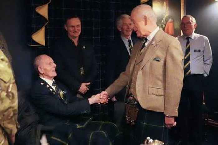 King Charles hails Scots D-Day veteran, 99, as 'great example to us all'