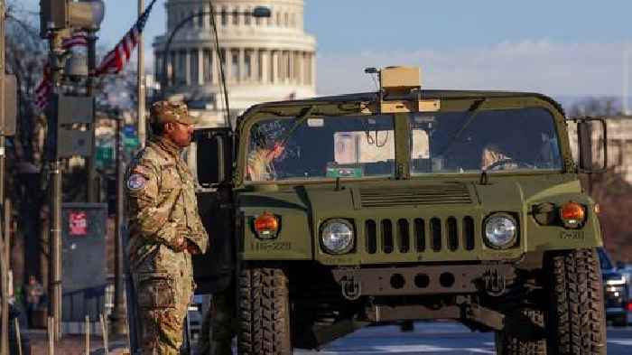 Drones, snipers and razor wire - tight security around inauguration