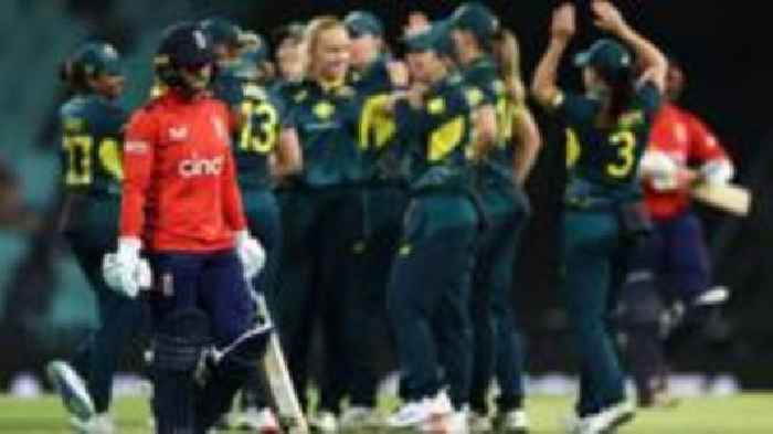 England thrashed in first T20 as Australia retain Ashes