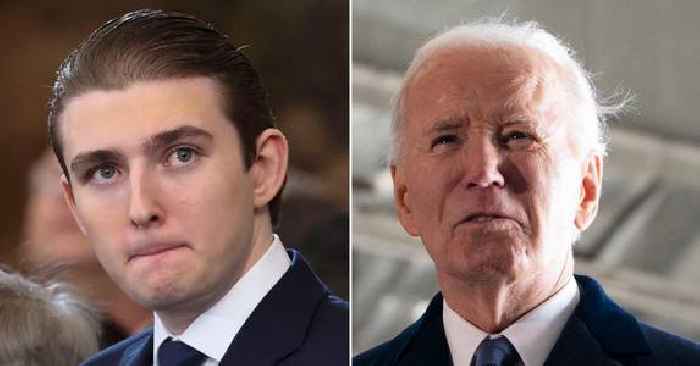 Did Barron Trump Whisper to Joe Biden? President's Son Goes Viral After 'Classy' Inauguration Day Behavior