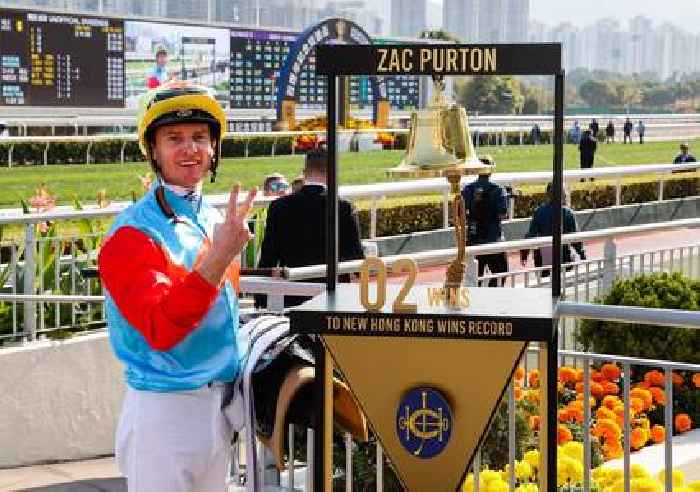 Purton’s Sights set on becoming all-time leading Hong Kong rider