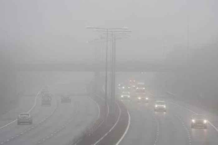 Met Office issues yellow weather warning for fog across four parts of West Midlands