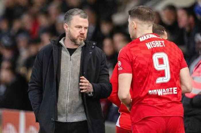 Jimmy Thelin tells Aberdeen stars it's only middle of the race and reminds them European fight is on