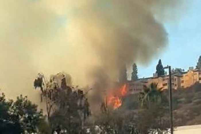 San Diego fire: Huge Mission Valley blaze breaks out close to multiple homes