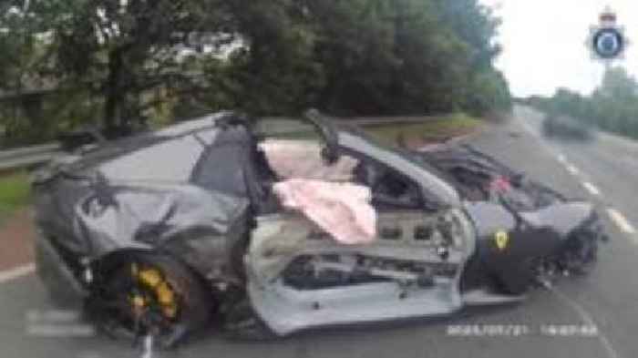 Ferrari driver left baby with permanent injuries