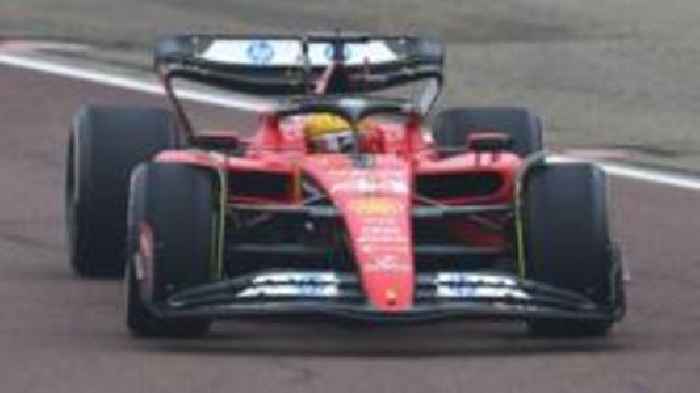 Hamilton has first test in Ferrari F1 car at Fiorano