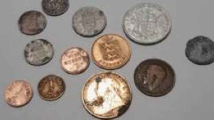 Coins spanning a century found in pub renovation