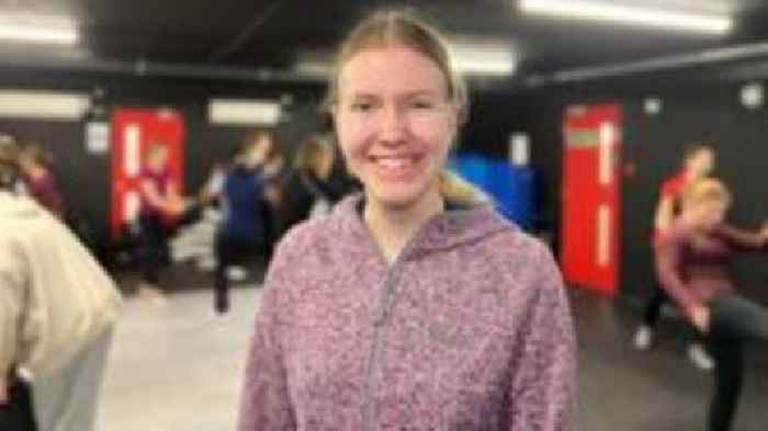 Self-defence class for teenage girl running group