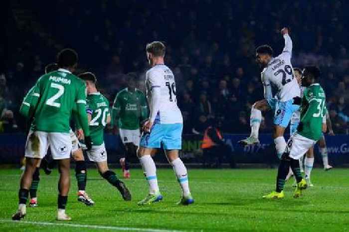 Morgan Whittaker watches on as Plymouth Argyle hammered by Burnley