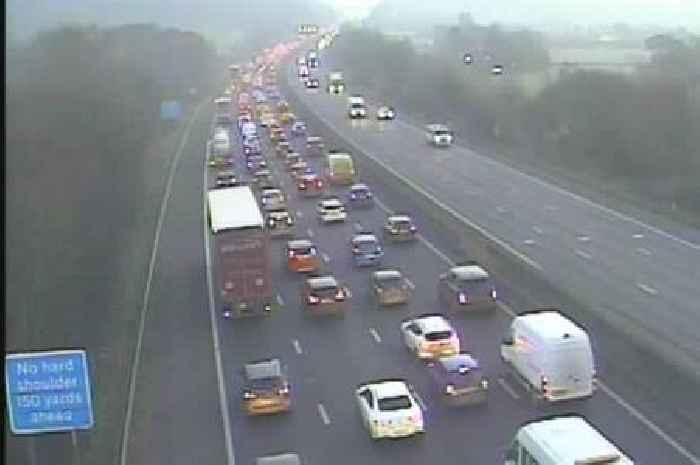 M5 traffic live: Huge delays after rush hour crash