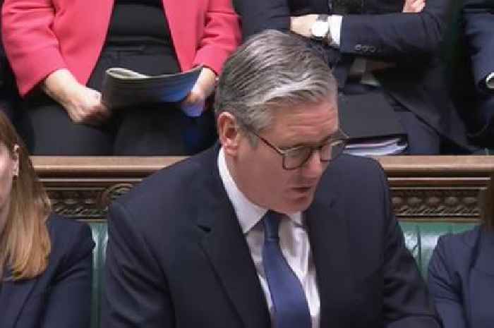 Keir Starmer brutally slaps down senior Tory after heckling during PMQs