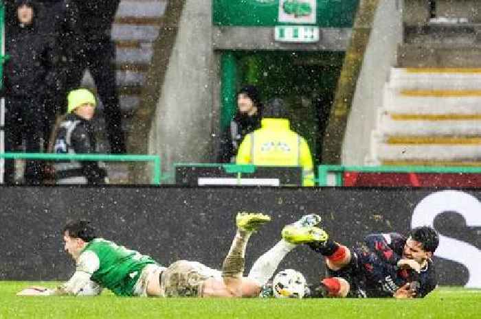 Willie Collum tells Rangers boss Philippe Clement the Hibs penalty that infuriated him was spot on