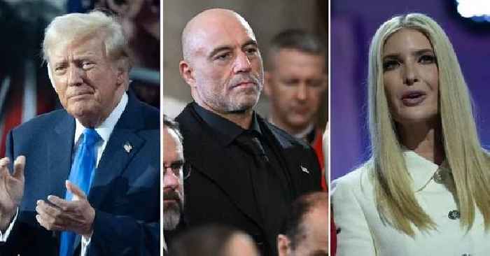 Ivanka Trump Calls Dad Donald and Controversial Podcaster Joe Rogan 'Legends' in New Photo From Inauguration Dinner