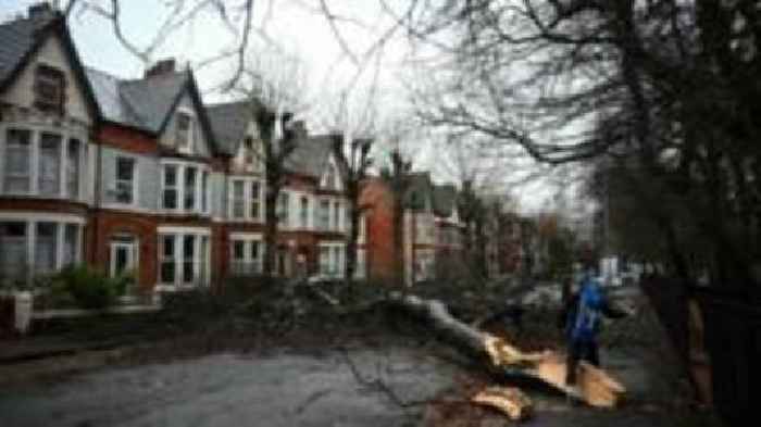 Rare red 'danger to life' warnings issued ahead of Storm Éowyn