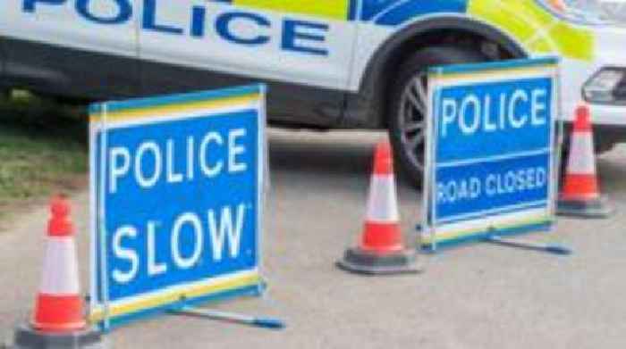 Major A-road closed after serious crash