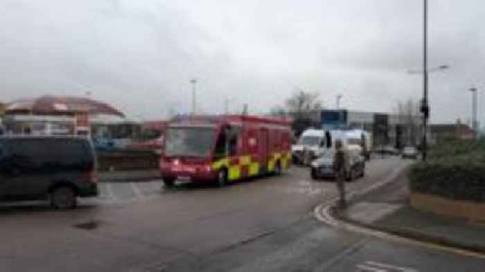 Man arrested after five hurt in stabbing near Asda