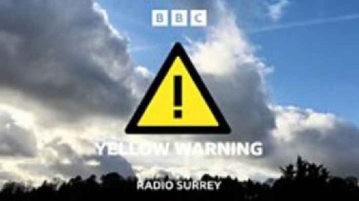 Storm warning for Surrey