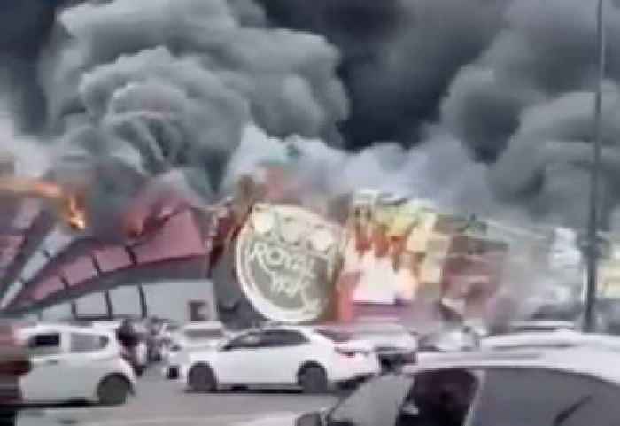 Trampoline Park Dramatically Explodes