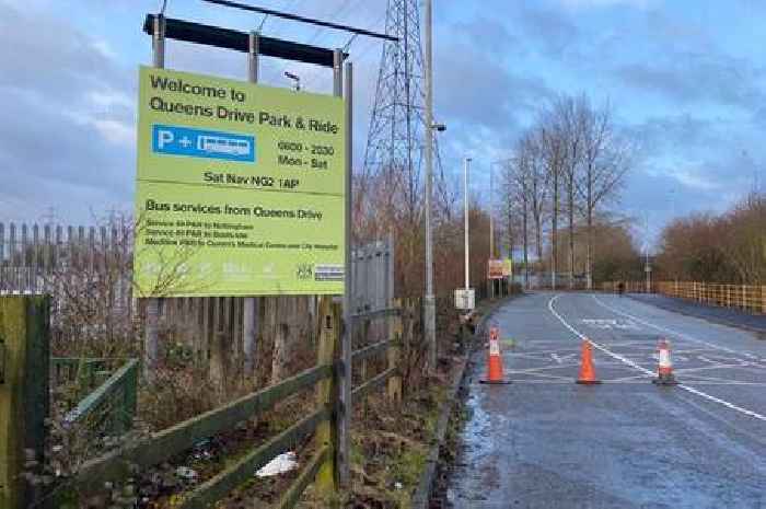 Nottingham park and ride site to reopen after two-and-a-half week closure