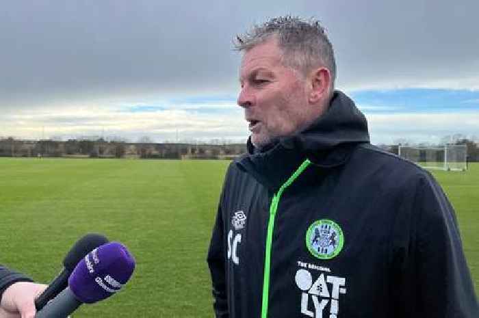 Charlie McCann’s return, a year as Forest Green Rovers boss and  first away game for a month - Steve Cotterill ahead of Altrincham trip