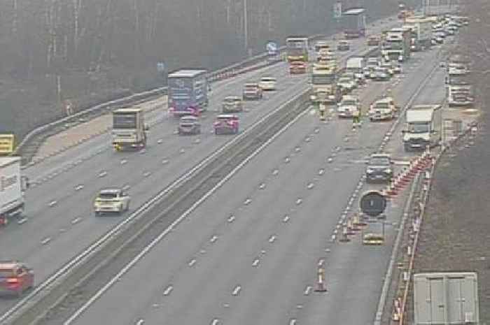 Live Surrey M3 traffic updates after crash near M25 junction shuts two lanes