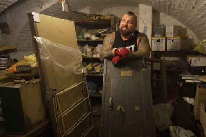 Eddie Hall buys house with mystery safe - and he can't believe what's inside