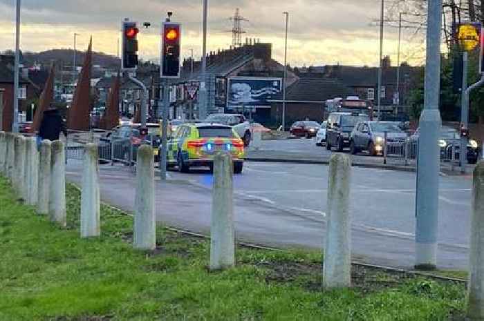 Live updates as police surround car outside Hanley Lidl