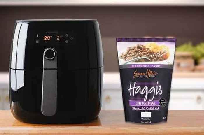 Air fry your Burns Night haggis in half the time with this easy recipe