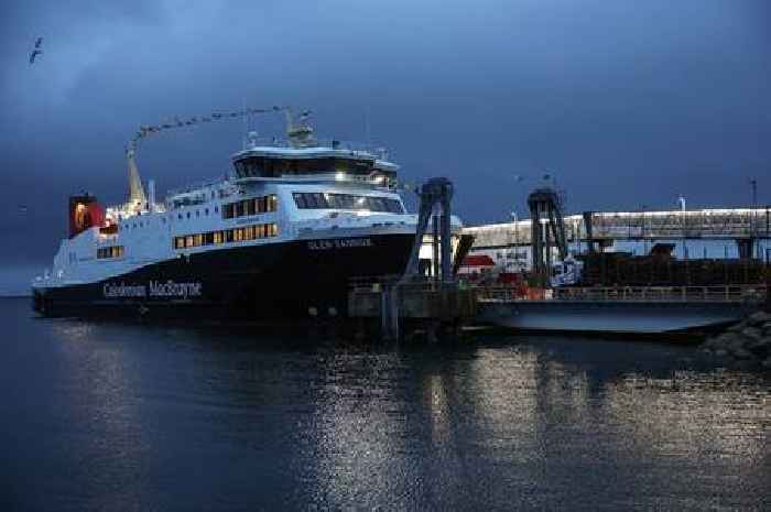 CalMac cancels ferry sailings to Cumbrae and Arran ahead of Storm Eowyn