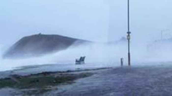 Watch in 60 seconds: Storm Éowyn sweeps into Scotland