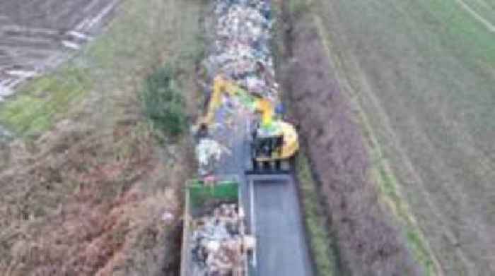 'This was our largest ever flytipping clean-up'