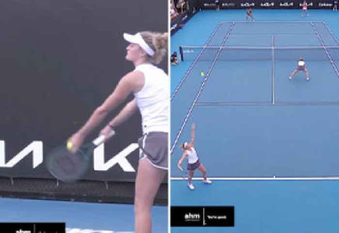 Tennis Player Smashes Ball Into Her Partner’s Head