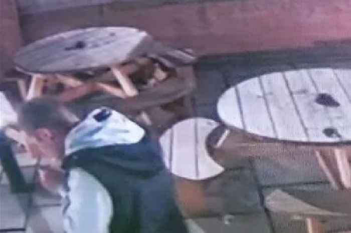 CCTV clue after Derby pubgoer thrown to floor and attacked by man who fled the scene