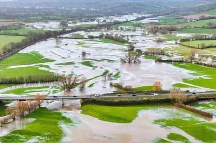 Devon flood alerts as Storm Eowyn batters county