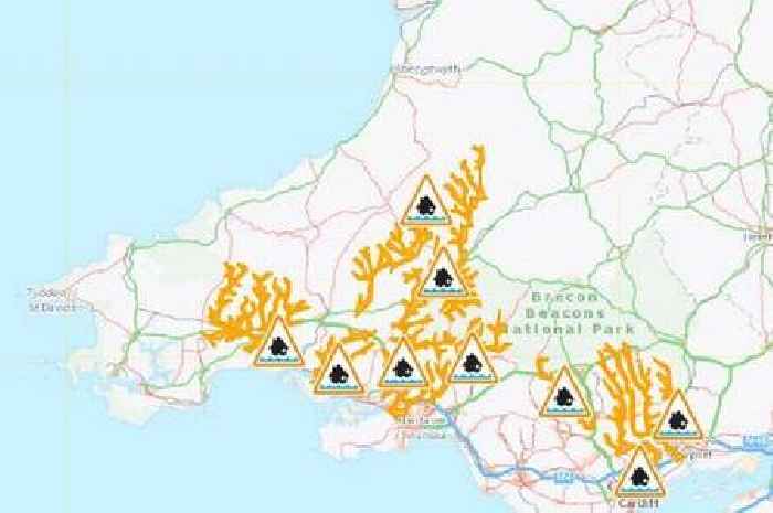 Wales flood alerts full list as more heavy rain on the way