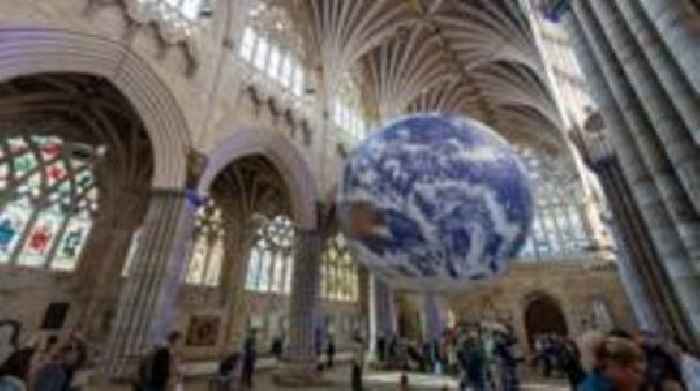 Giant globe artwork to be displayed in abbey