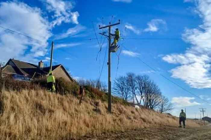 Massive Storm Eowyn operation underway to restore power to 20,000 Scots homes